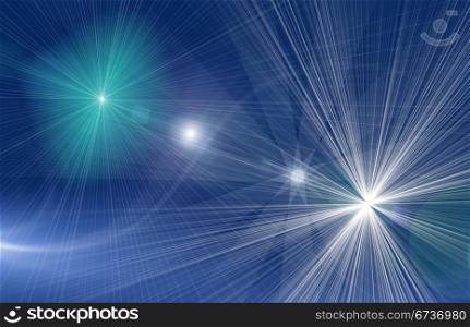 abstract background with rays of light