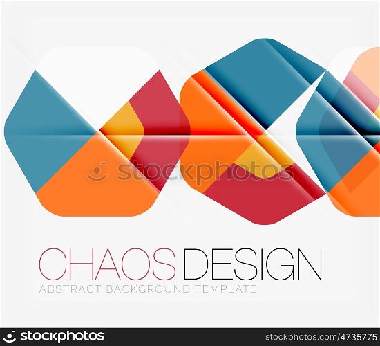 Abstract background with round shapes. Abstract background with round color shapes and light effects. illustration
