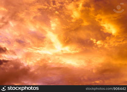 abstract background with sky and colorful clouds