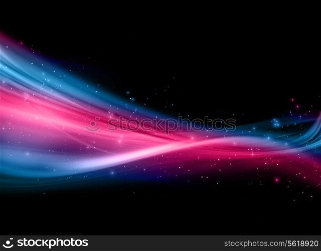 Abstract background with sparkle light effect