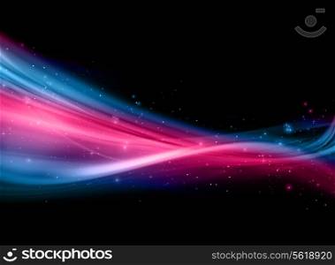 Abstract background with sparkle light effect