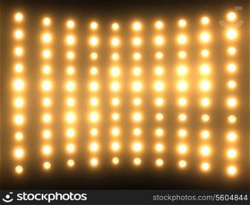Abstract background with tiny light bulbs