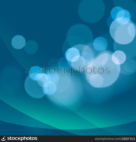 Abstract backgrounds with glowing lines and real bokeh
