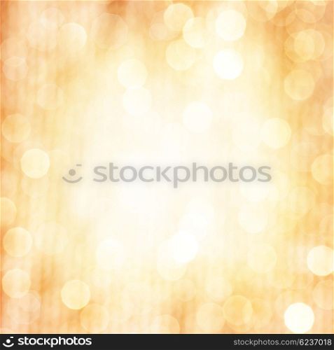 Abstract beige blur background, fine art, soft focus, greeting holiday card, festive frame, magic lights, shiny wallpaper