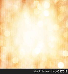 Abstract beige blur background, fine art, soft focus, greeting holiday card, festive frame, magic lights, shiny wallpaper