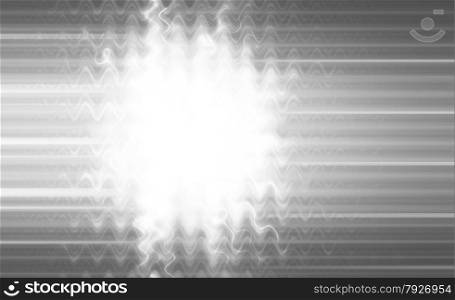 abstract black and white futuristic stripe background design with lights with digital wave