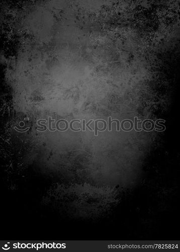 Abstract black background, dark texture.