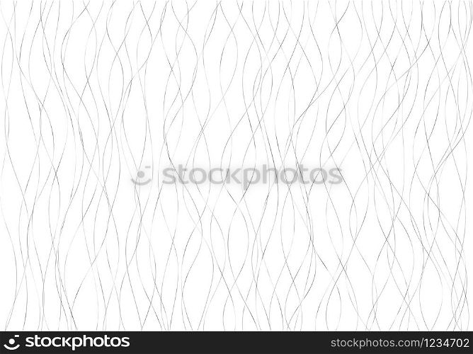 Abstract black lines pattern for template background texture.