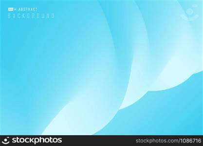 Abstract blue and white design of wavy decoration mesh style. Use for ad, design of artwork, template, presentation, print. illustration vector eps10