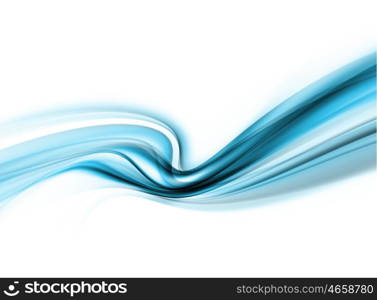 Abstract Blue Background. Abstraction Modern Waved.