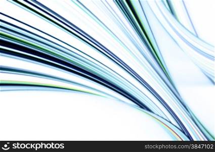 abstract blue background and digital wave and motion blur