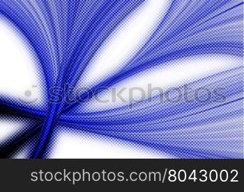 abstract blue background and digital wave with motion blur