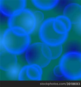 Abstract Blue Background. Blue Circle Texture. Bubble Pattern. Abstract Blue Background