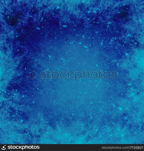 abstract blue background. blue vintage grunge