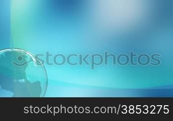 Abstract blue background ideal for broadcast - seamless loop