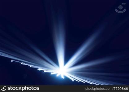 abstract blue background of light show. abstract background of light show