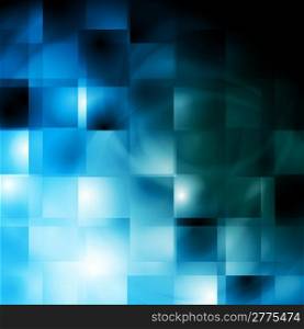 Abstract blue background. Vector illustration eps 10