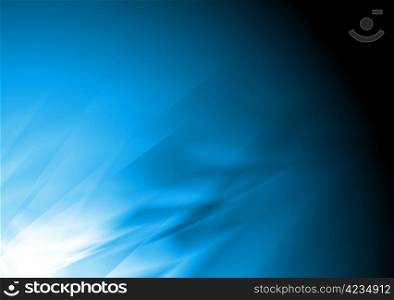 Abstract blue background. Vector illustration eps 10