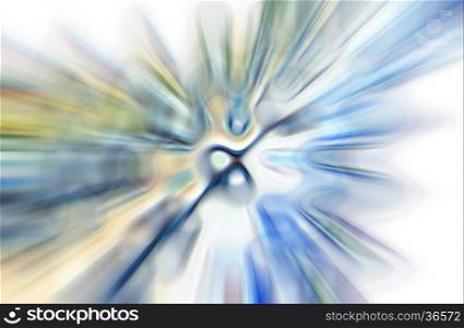 abstract blue background with motion blur