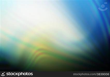 abstract blue background with motion ray technology