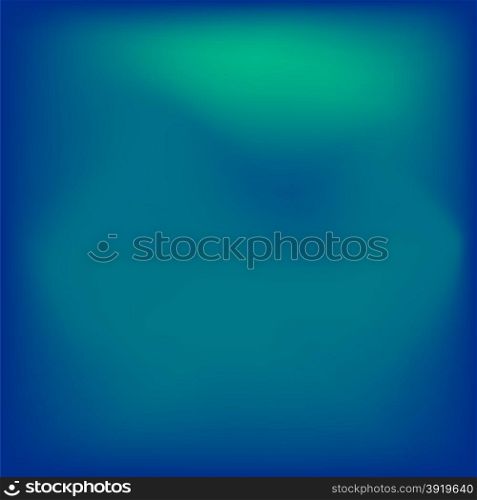 Abstract Blue Blurred Background. Abstract Blue Green Pattern. Blurred Background