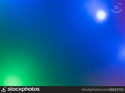 abstract blue blurry background with color blots