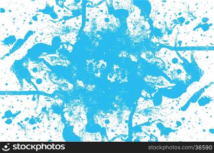 abstract blue color background splash water color for template