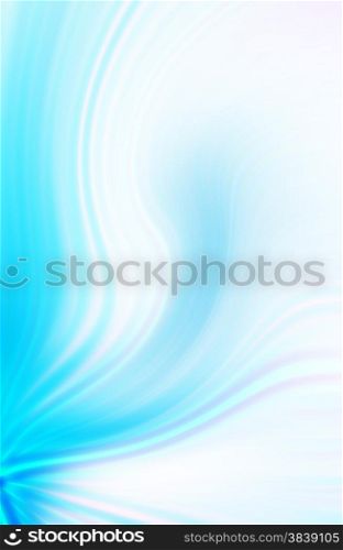 abstract blue color background with motion ray technology