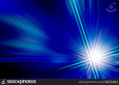 abstract blue color with motion blur background