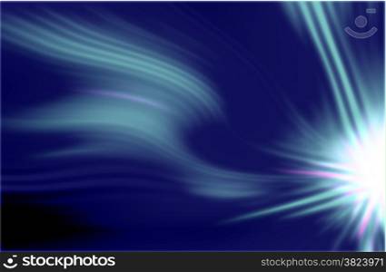 abstract blue color with motion blur background