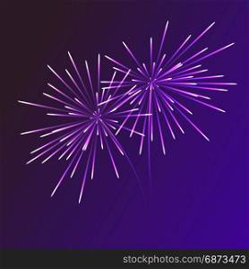 Abstract blue fireworks explosion on transparent background. New Year celebration fireworks. Holiday fireworks on dark background. illustration.. Abstract blue fireworks explosion on transparent background. New Year celebration fireworks. Holiday fireworks on dark background