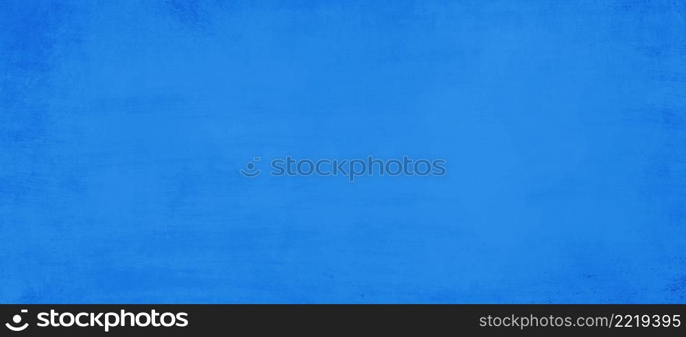 Abstract blue grunge background texture, illustration, soft blurred texture in center with blank , simple elegant blue background
