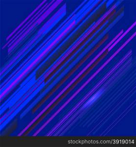 Abstract Blue Line Background. Abstract Geometric Pattern.. Blue Line Background