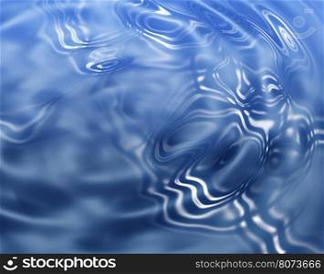 Abstract blue liquid background