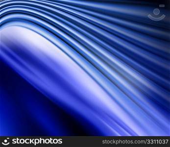 Abstract blue motion blur background