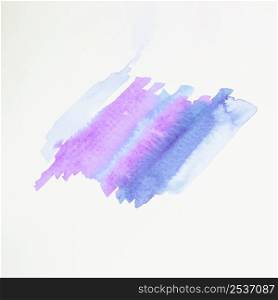 abstract blue pink brush stroke white paper