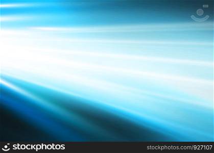 Abstract blue speed movement background
