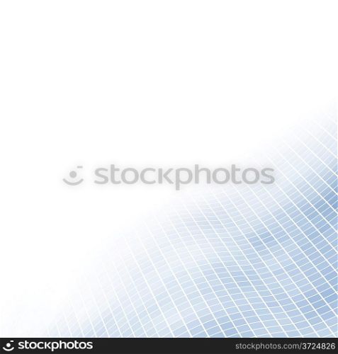 Abstract blue tile background with the blank space for your text.