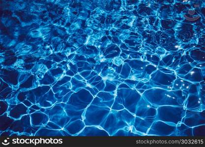 Abstract blue water for background