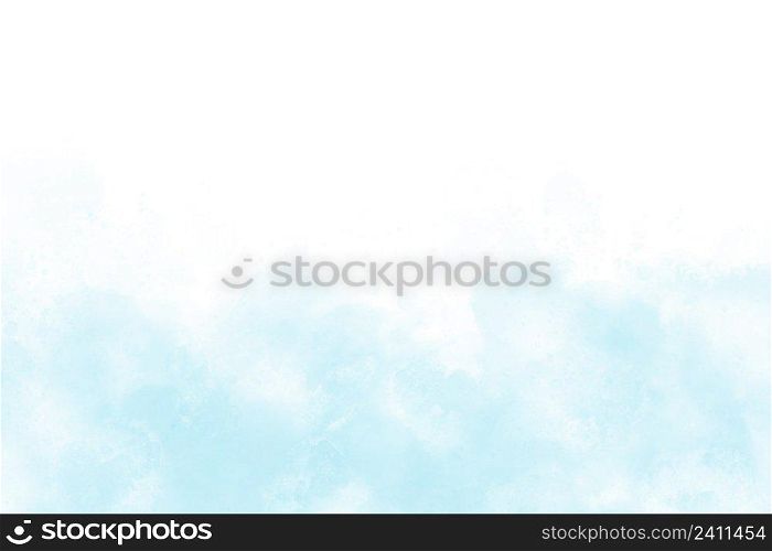 Abstract blue watercolor splash background, texture of water color for design