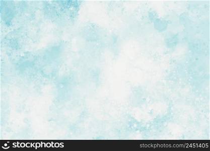 Abstract blue watercolor splash background, texture of water color for design