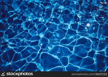 Abstract Blue Waves Background. pool water