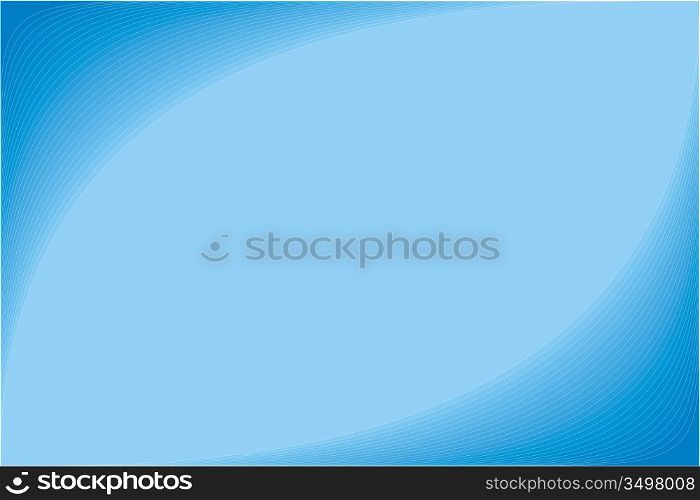 abstract blue waves tech background