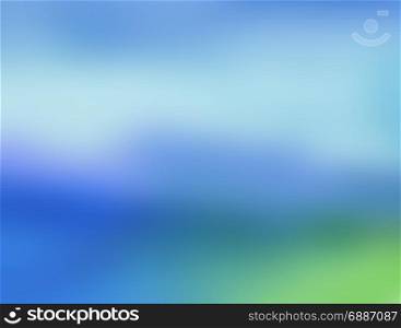 Abstract blur blue soft focus background.