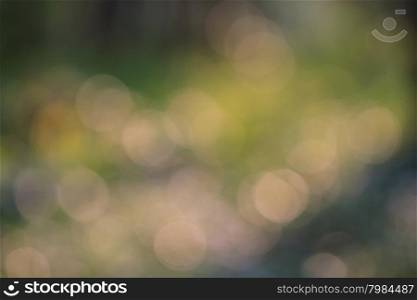 Abstract blur bokeh background, use as natural background