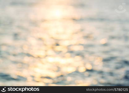 Abstract blur sea background