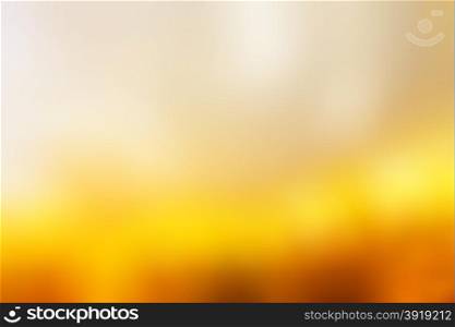 Abstract blur yellow and white background