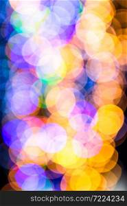 Abstract blurred Christmas lights background