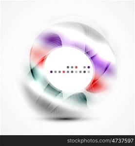 abstract blurred swirl. abstract blurred swirl with space for text