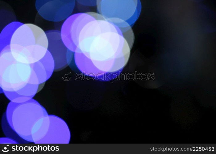 Abstract blurry bokeh  background